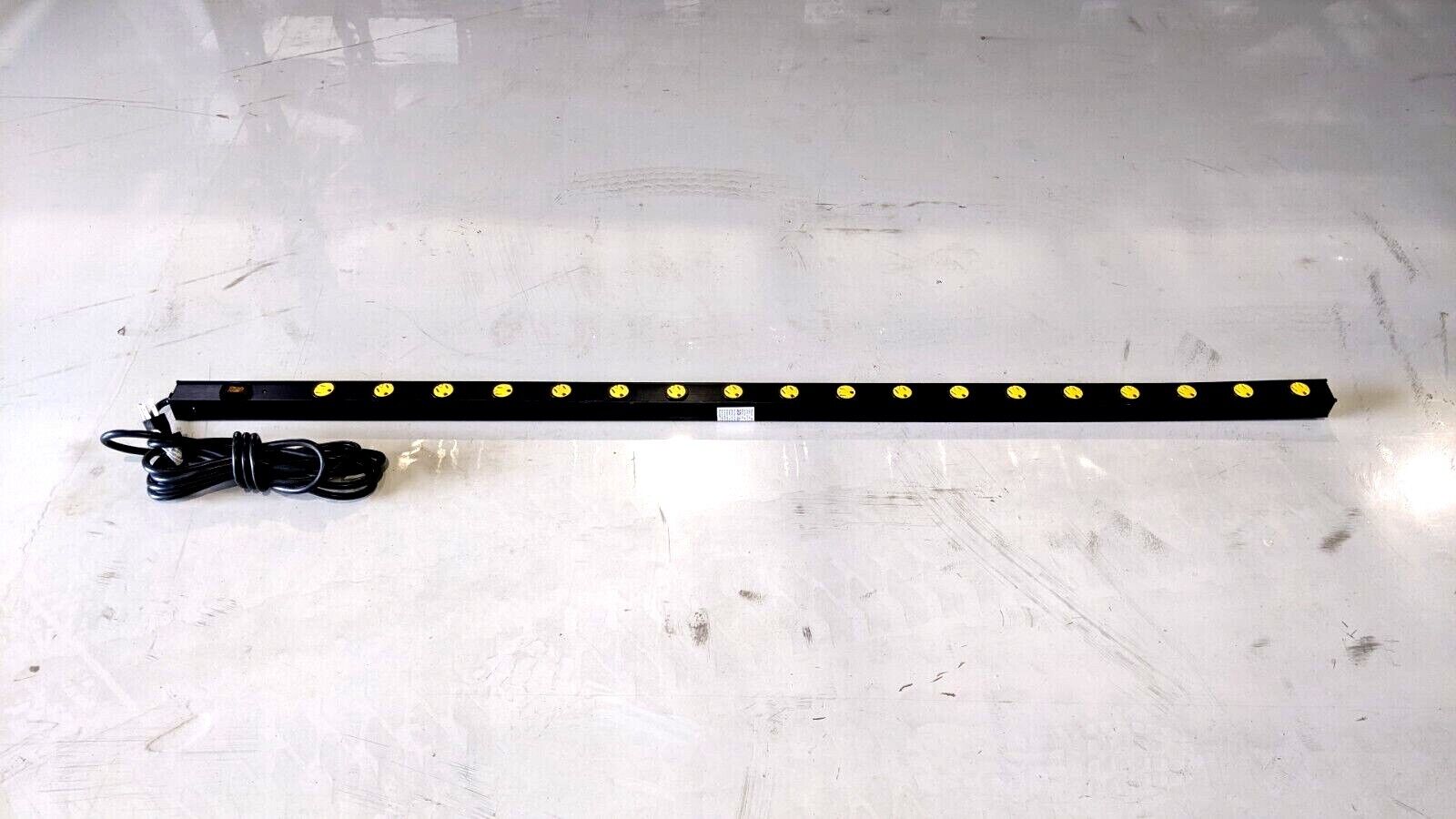 ULINE H-7835 Wall or Table Mount Power Strip 60" Inch 18 Outlets 15'ft Cord - Maverick Industrial Sales