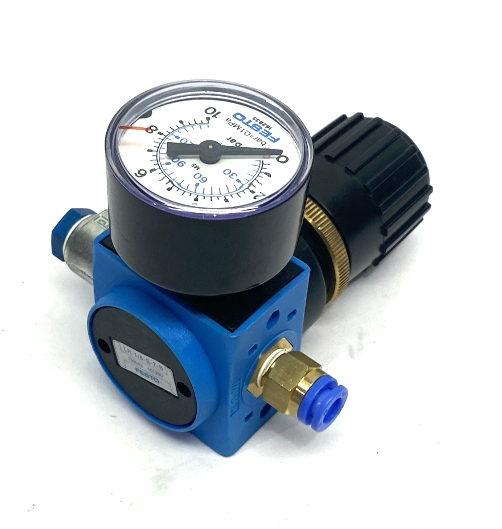 Festo LR-1/8-S-7-B Modular Direct Pressure Regulator 1/8" Ports 150043 - Maverick Industrial Sales