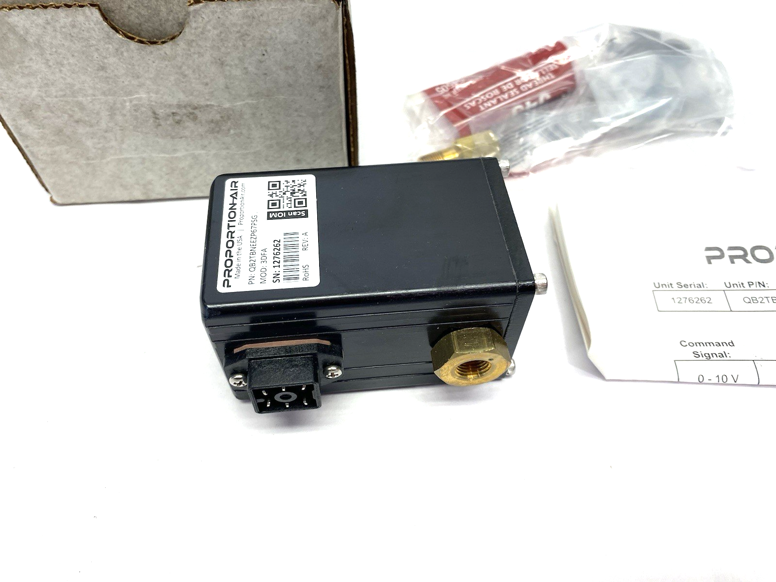 QB2TBNEEZP67PSG | Proportion Air Rev. A Electronic Air Volume Booster 3DFA - New – Open box - Maverick Industrial Sales