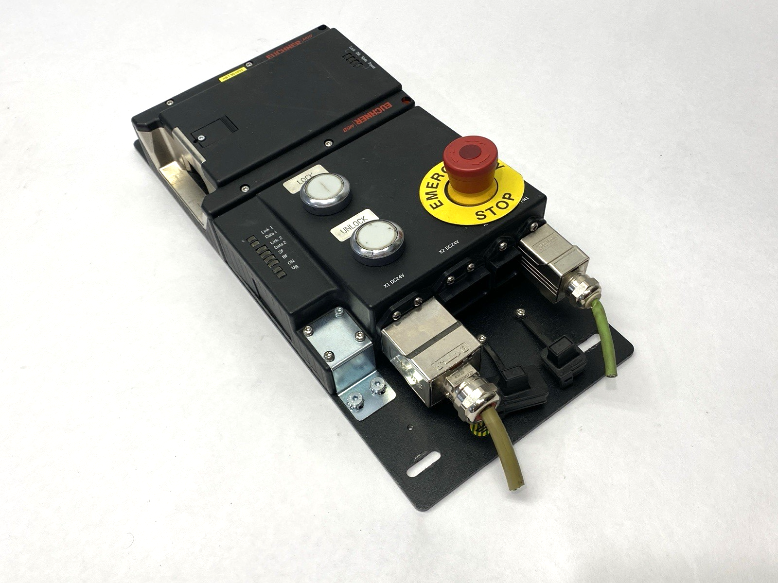 MGB-L1B-PNA-121855 | Euchner Multifunctional Gate Box 121855 MISSING THREADED PLUG - Used - Maverick Industrial Sales