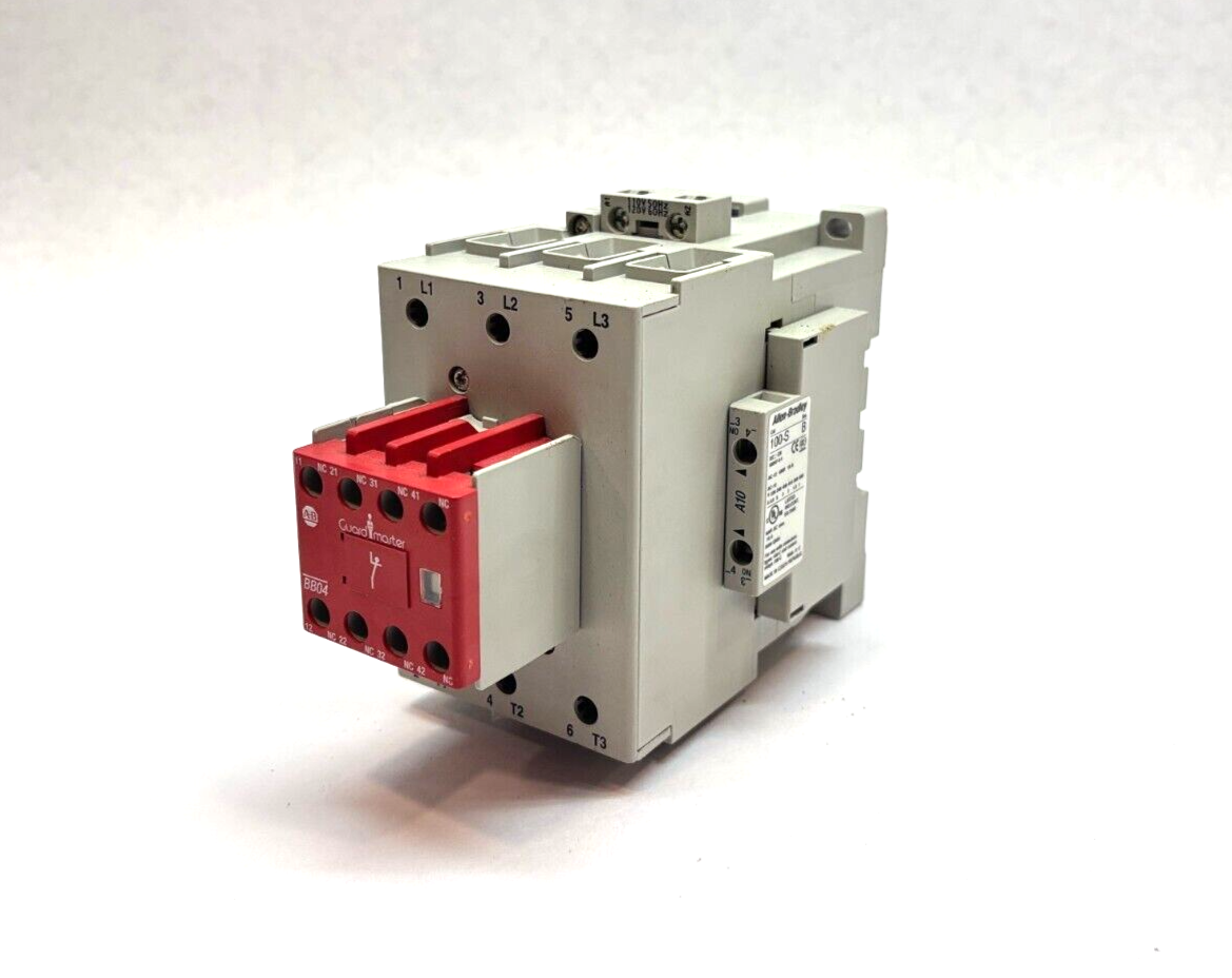 100S-C85D14BC | Allen Bradley Safety Contactor 110/120V Coil - Used - Maverick Industrial Sales