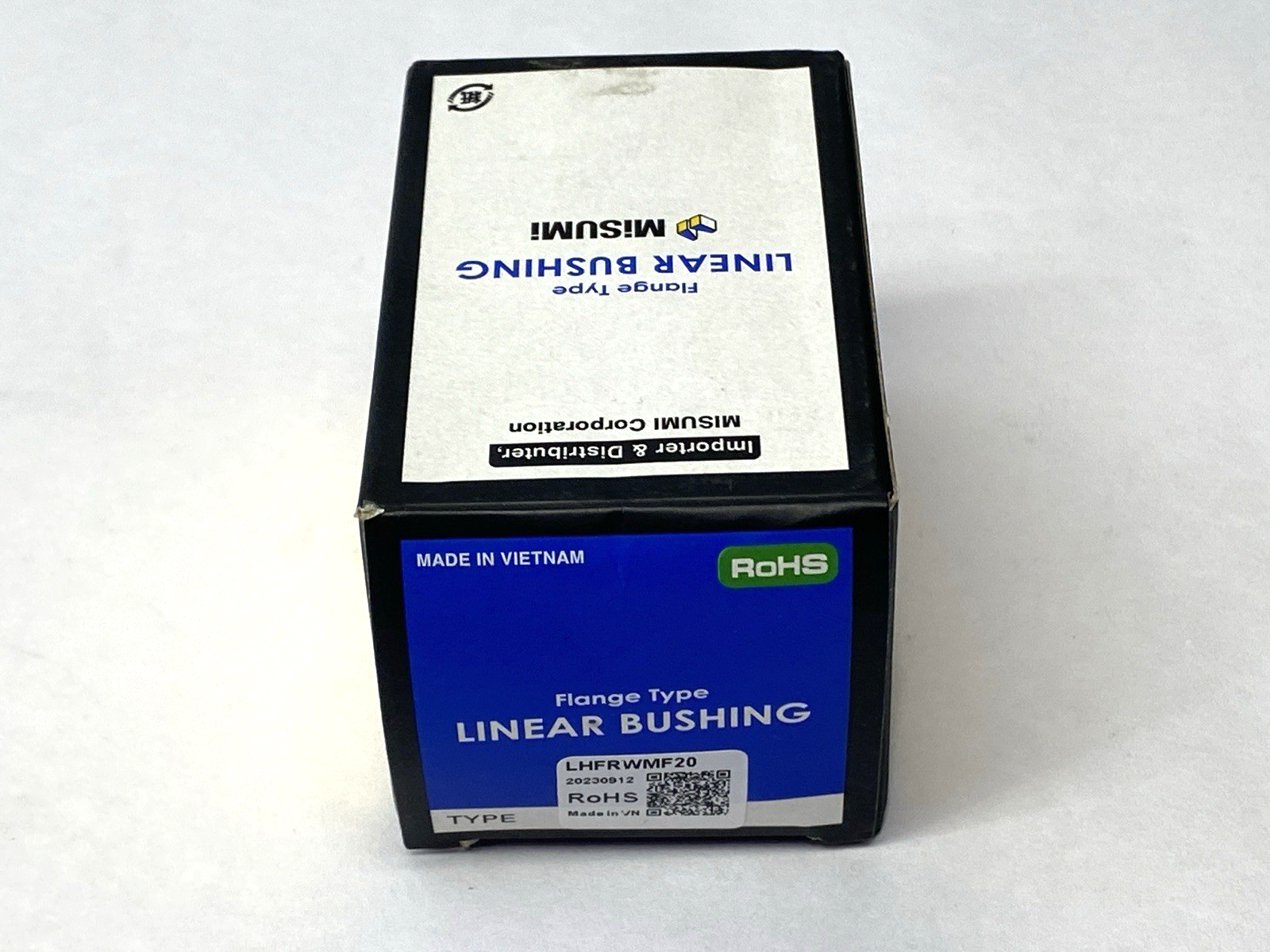 Misumi LHFRWMF20 Flanged Linear Ball Bushing 20mm Shaft Dia. 80mm Overall Length - Maverick Industrial Sales