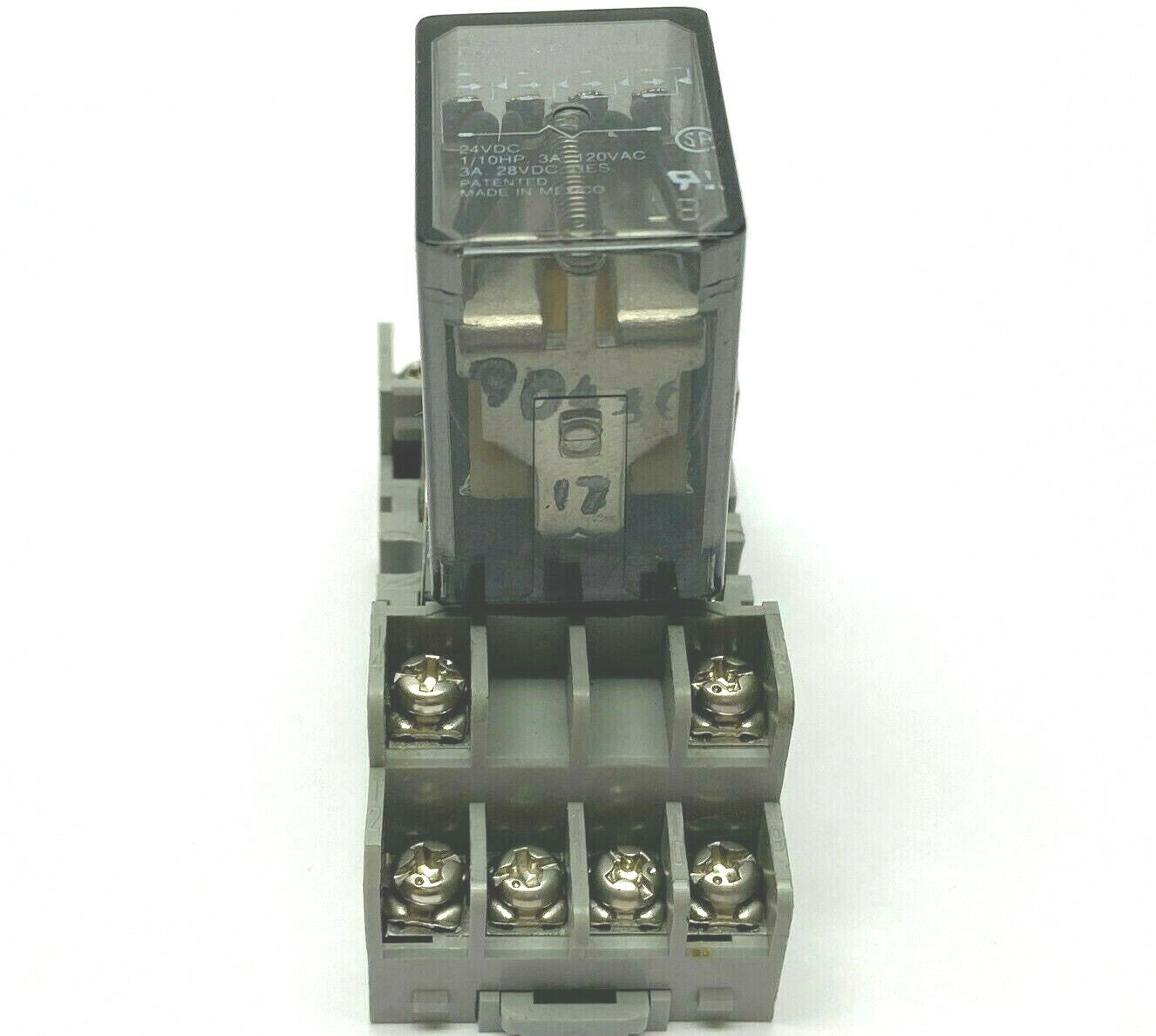 Potter and Brumfield KHAU-17D11-24 Relay with Socket - Maverick Industrial Sales