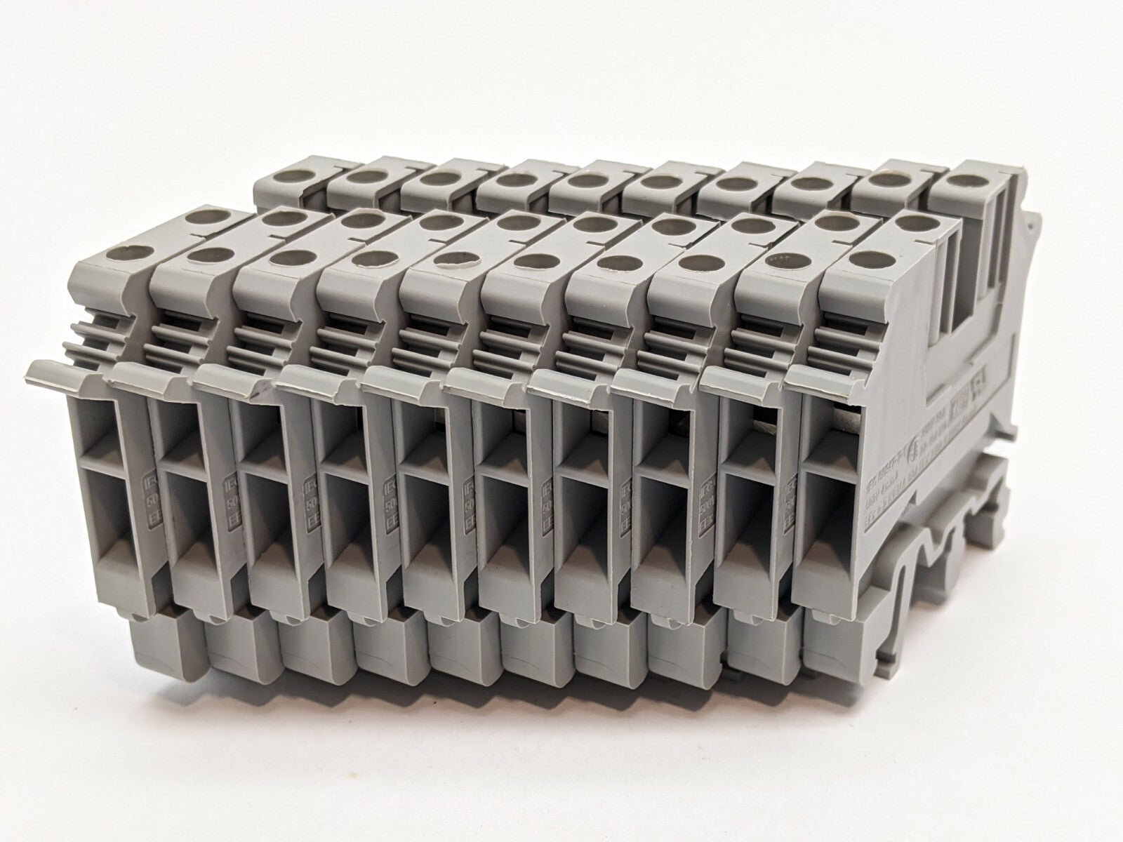 UK5-Twin,1923021 | Phoenix Contact UK5-TWIN Feed-Through Terminal Block 1923021 LOT OF 10 - Used - Maverick Industrial Sales