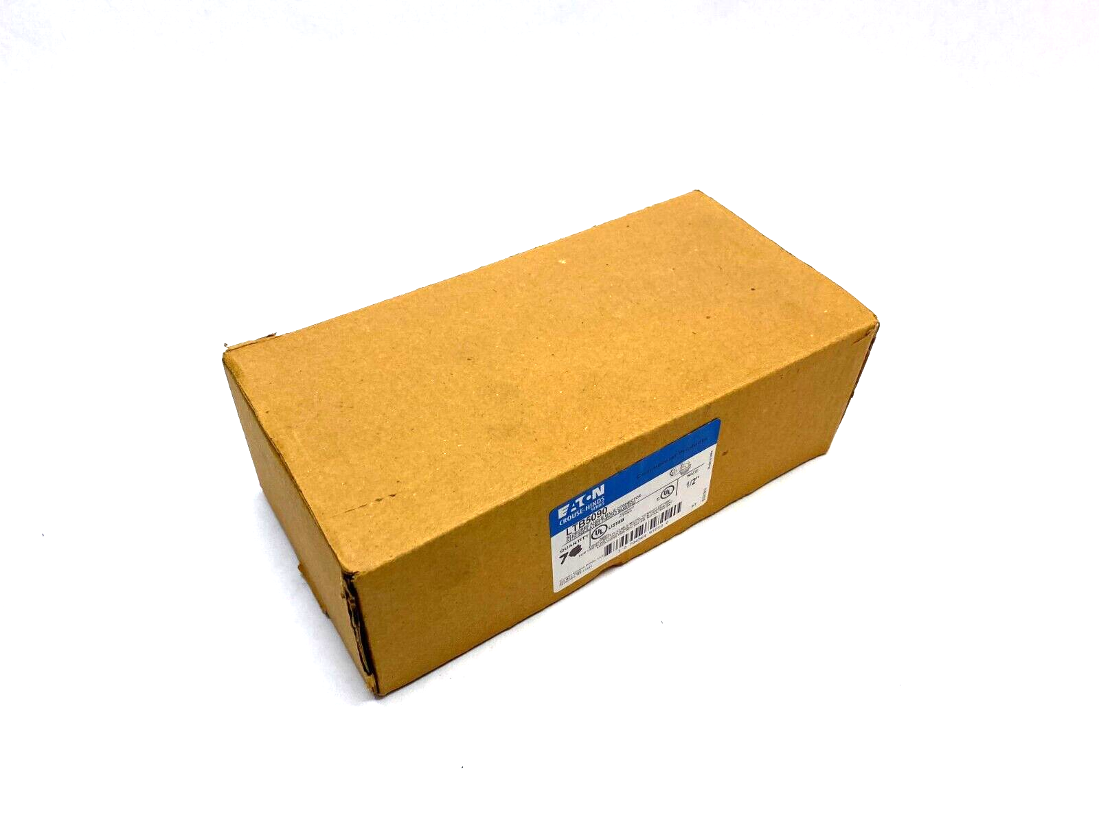 Eaton Crouse Hinds LTB5090 Insulated 90-Degree Male Connector BOX OF 7 - Maverick Industrial Sales