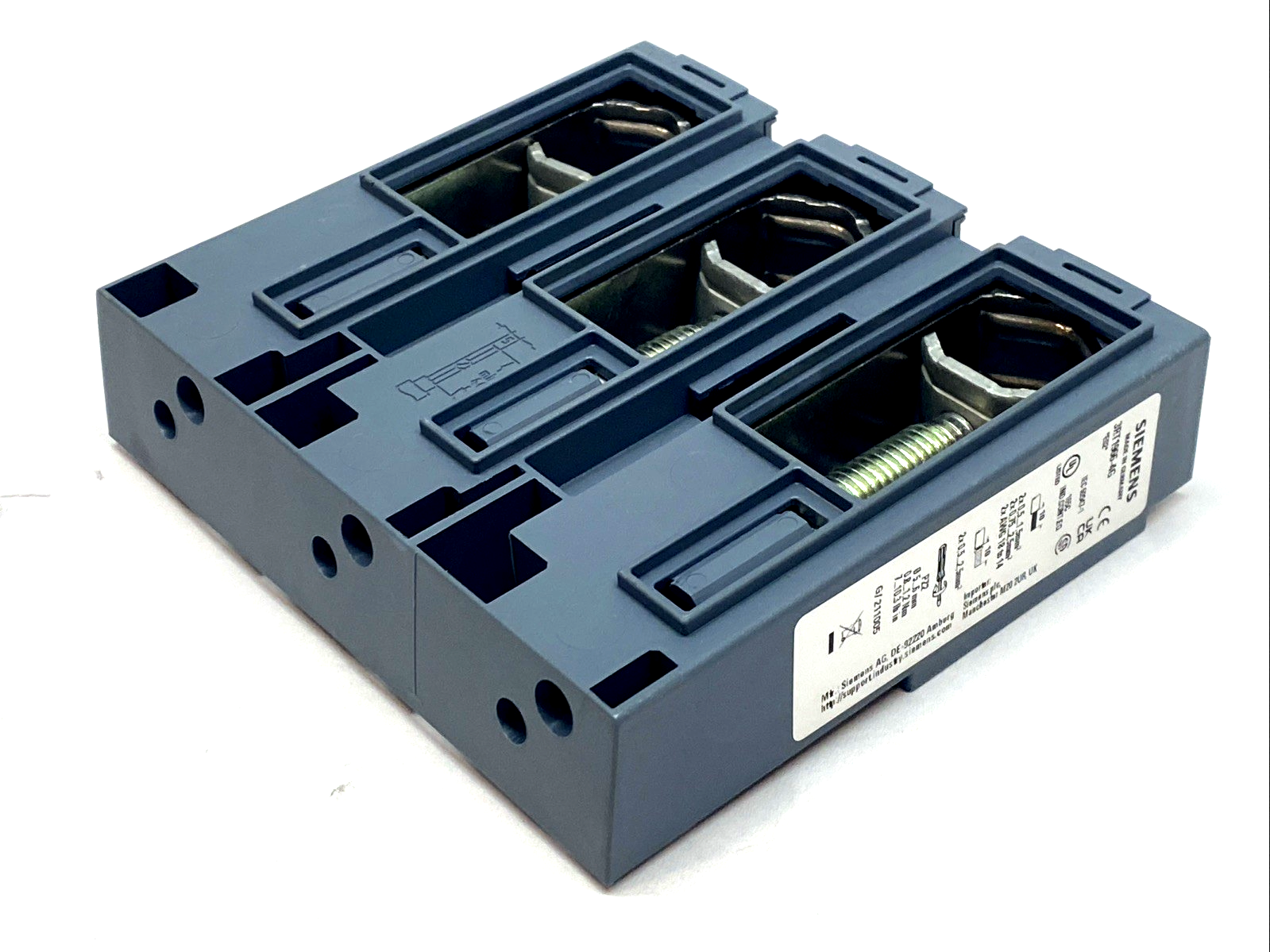Siemens 3RT1966-4G Frame Terminal Block Box Up to 240mm² Conductor S10/S12 - Maverick Industrial Sales