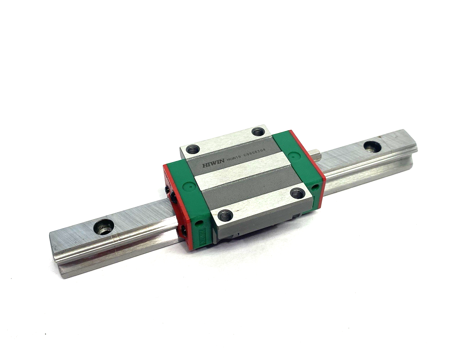 HGW-15-CC-1T160-Z0-C | Hiwin Linear Guideway Block and Rail, 1-Block, 160mm Rail - Used - Maverick Industrial Sales