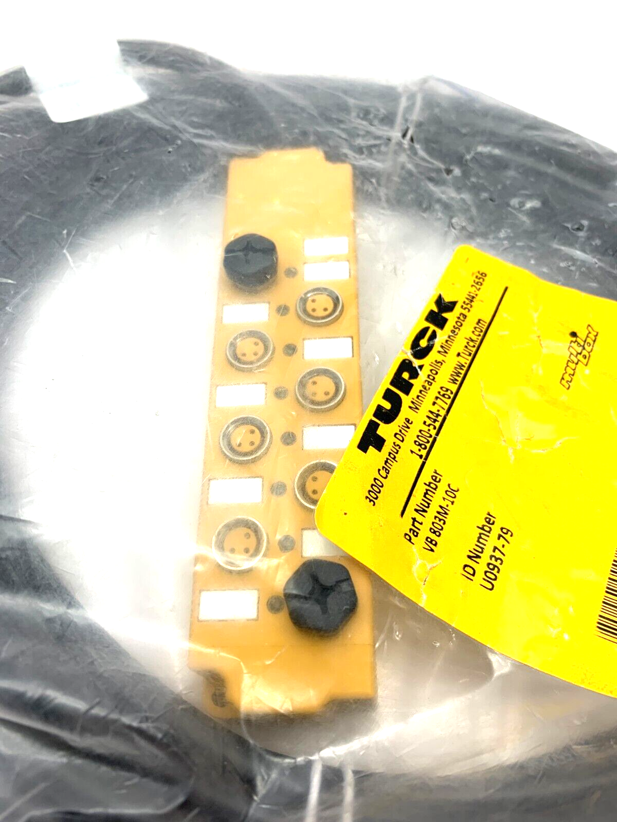Turck VB 803M-10C Multibox 8 Port Junction U0937-79 - Maverick Industrial Sales