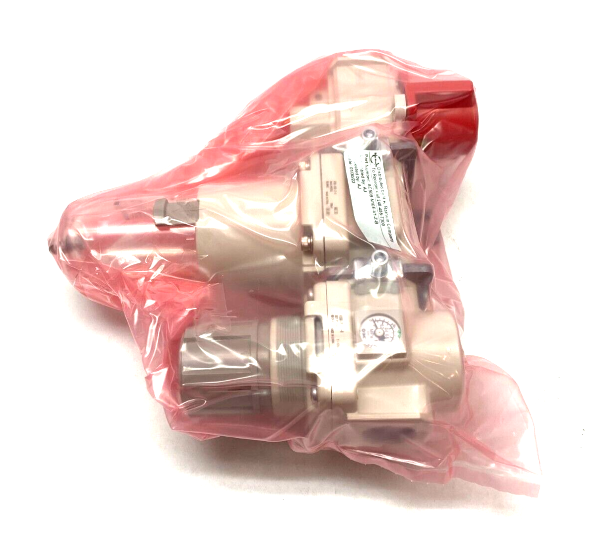 SMC AC50B-N10E-V1-Z-B Modular Air Filter Regulator Combo Unit AC Mass Pro - Maverick Industrial Sales