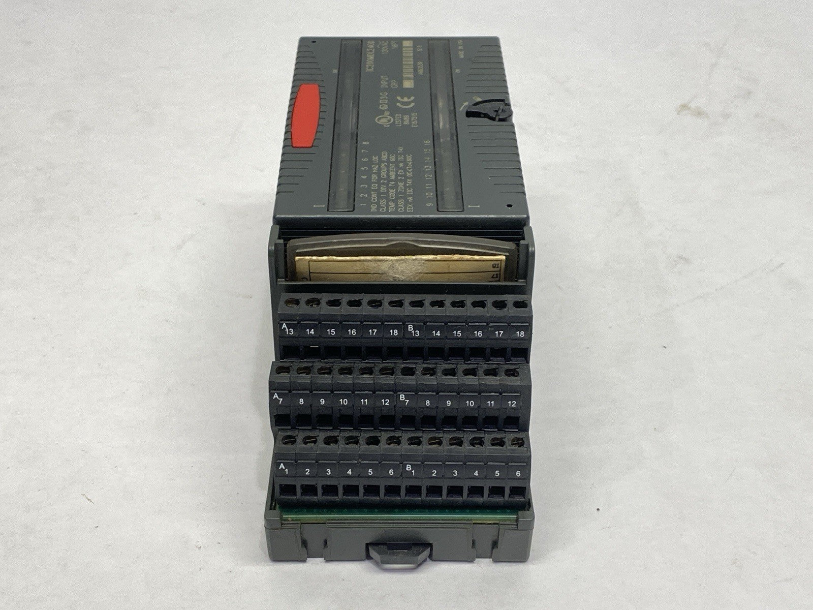 IC200MDL240D | GE Fanuc Input Module 16PT 120VAC - For parts or not working - Maverick Industrial Sales