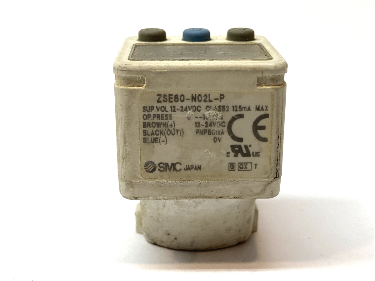 SMC ZSE80-N02L-P Digital Pressure Switch NO CABLE - Maverick Industrial Sales