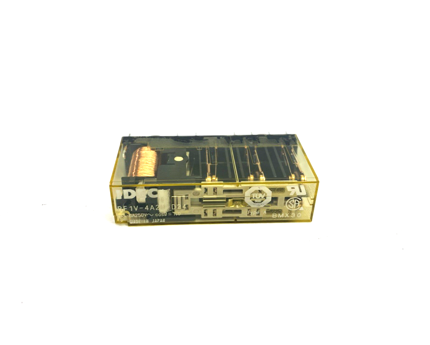 IDEC RF1V-4A2B-D24 Relay Plug-In/On 4NO-2NC 24VDC 6A - Maverick Industrial Sales