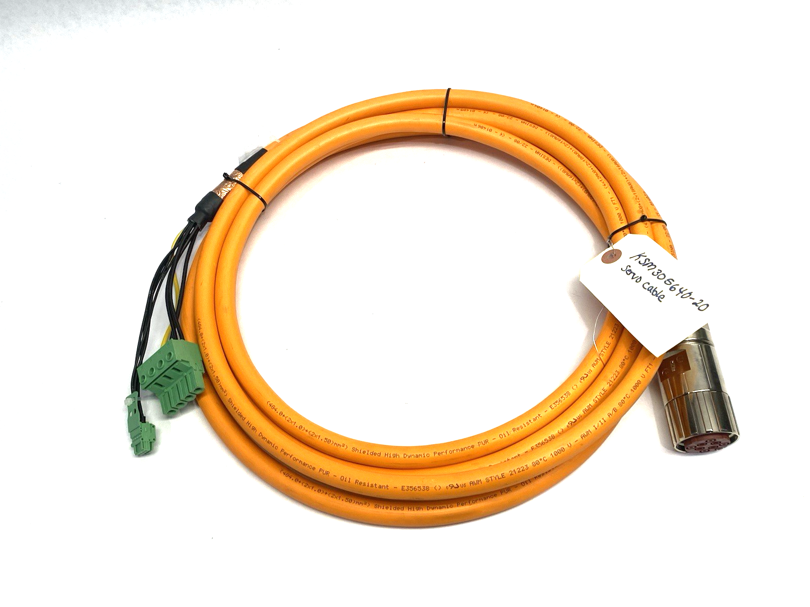 KSM305640-20 | Kistler Motor Connection Cable - New – Open box - Maverick Industrial Sales