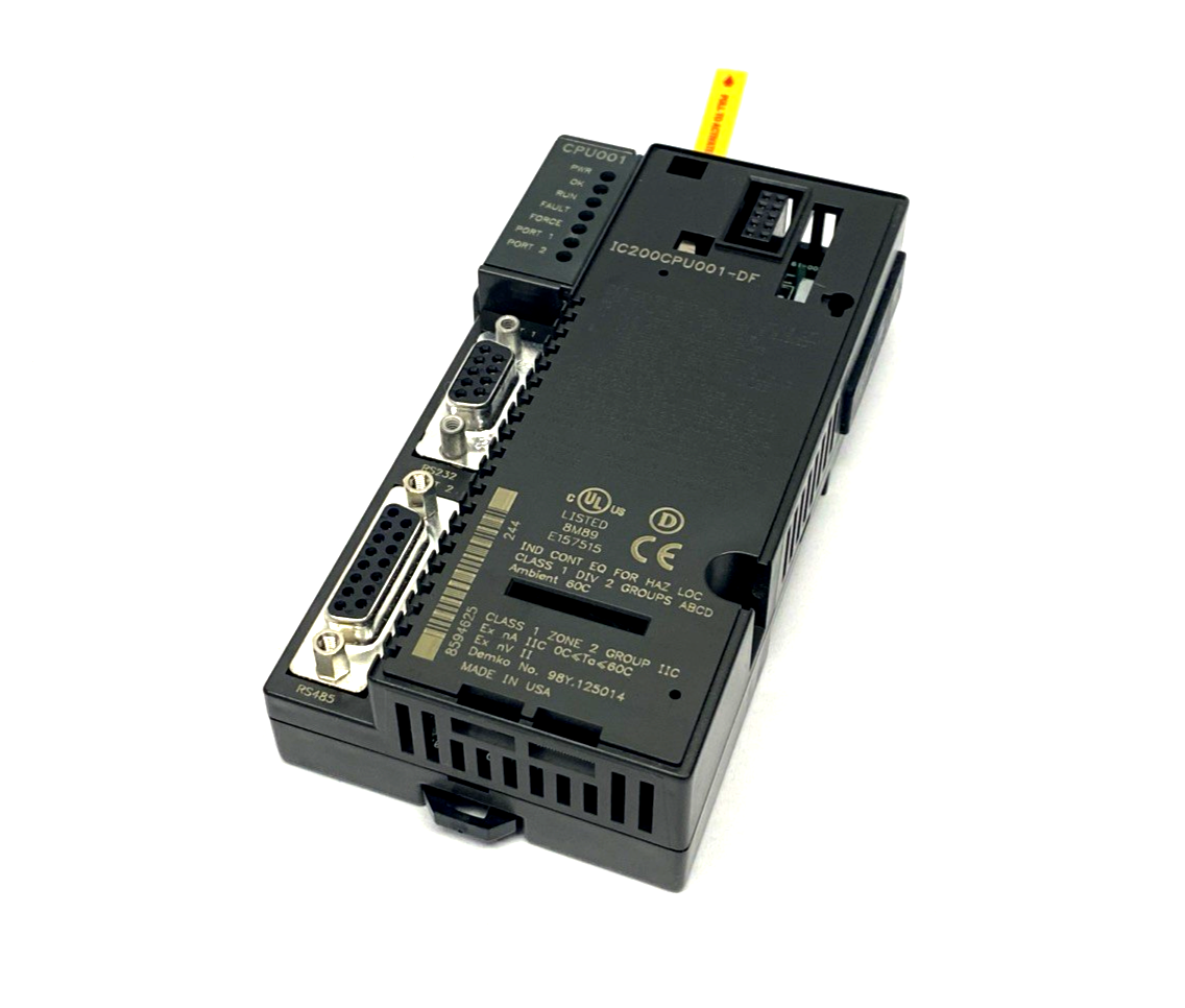 GE Fanuc IC200CPU001-DF VersaMax CPU Module IC200CPU001 - Maverick Industrial Sales