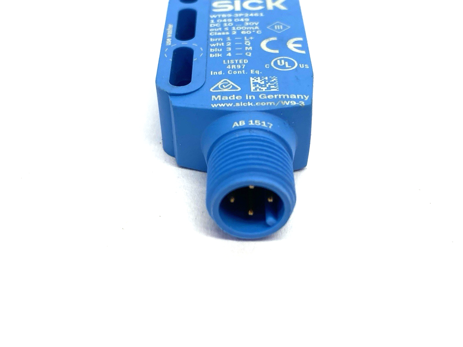 Sick 1049049 Photoelectric Proximity Sensor, Background Suppression WTB9-3P2461 - Maverick Industrial Sales