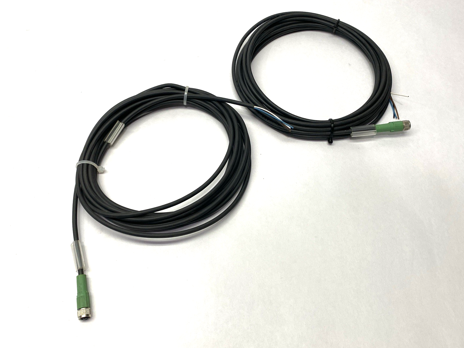 Phoenix Contact SAC-4P- 5,0-PUR/M 8FS Double-Ended Cordset M8 1681868 LOT OF 2 - Maverick Industrial Sales