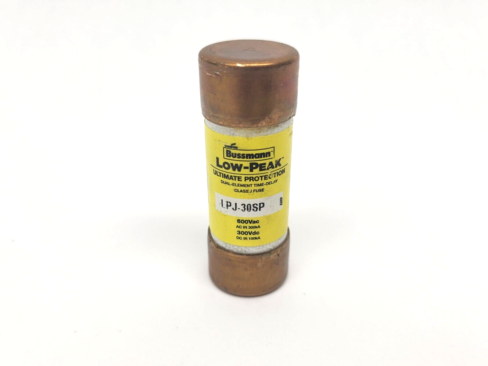 LPJ-30SP | Cooper Bussmann Low-Peak Time-Delay Fuse 30A 600VAC 300VDC Class J - New Other - Maverick Industrial Sales