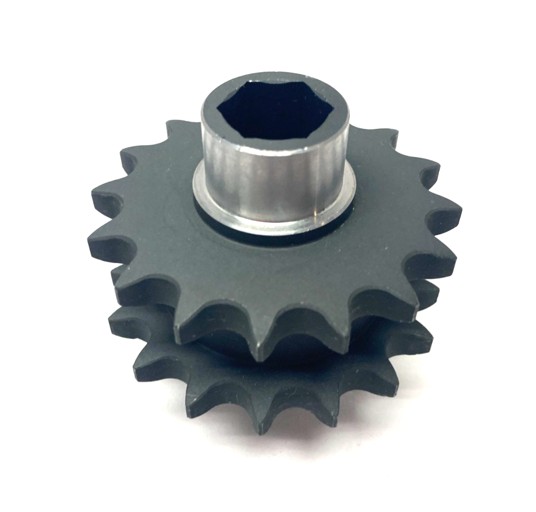 Bosch Rexroth 3842526256 Drive Sprocket Wheel Gear Z=16 D69 R 1/2"X5/16" - Maverick Industrial Sales