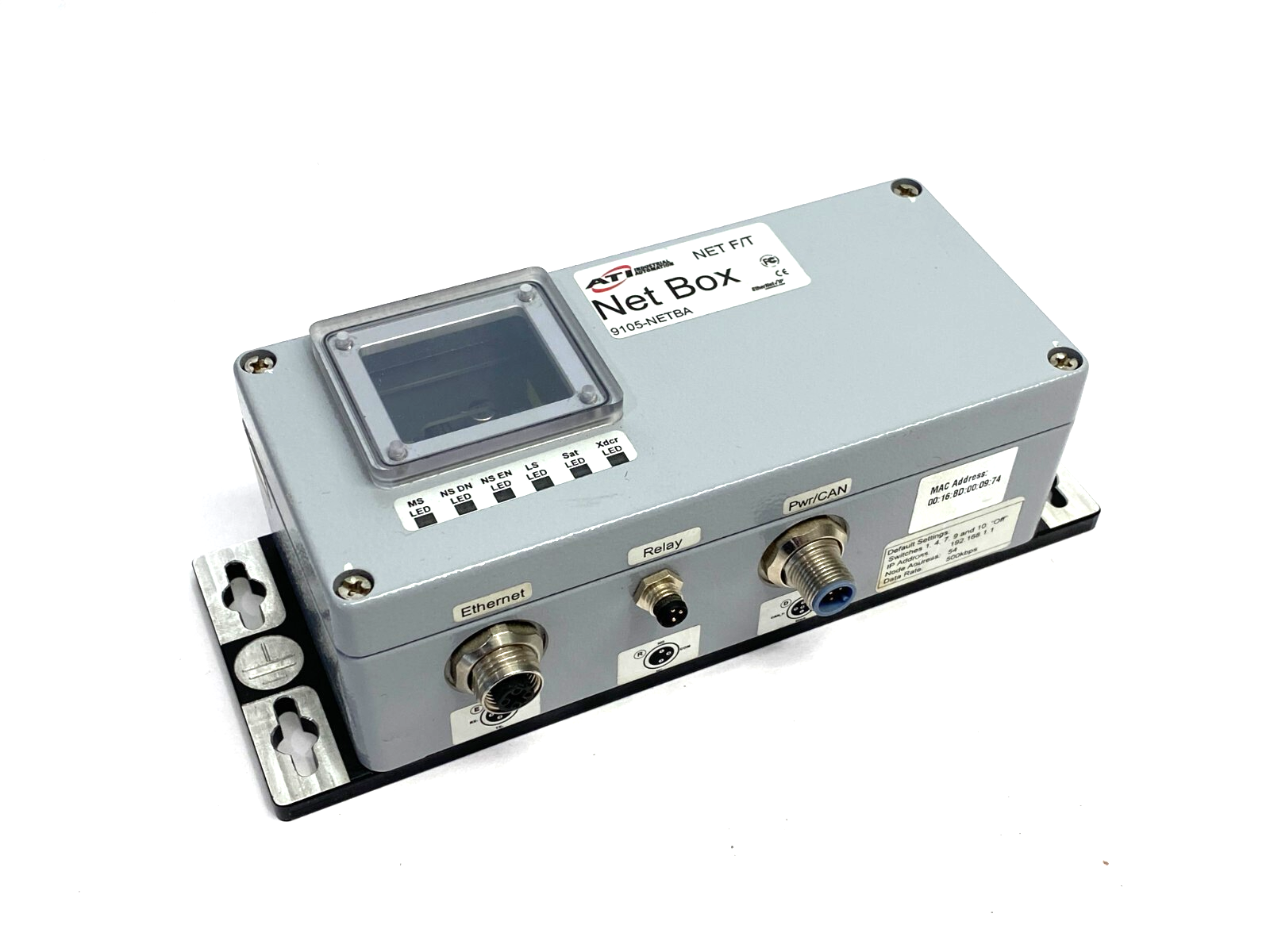 9105-NETBA | ATI Industrial Automation 9105-NETBA Net Box Interface NET F/T