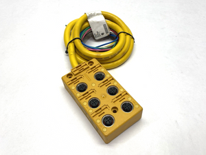 VB 60-5 | Turck  Junction Box 6-Port M12 777000400 CABLE CUT TO 3' - Used