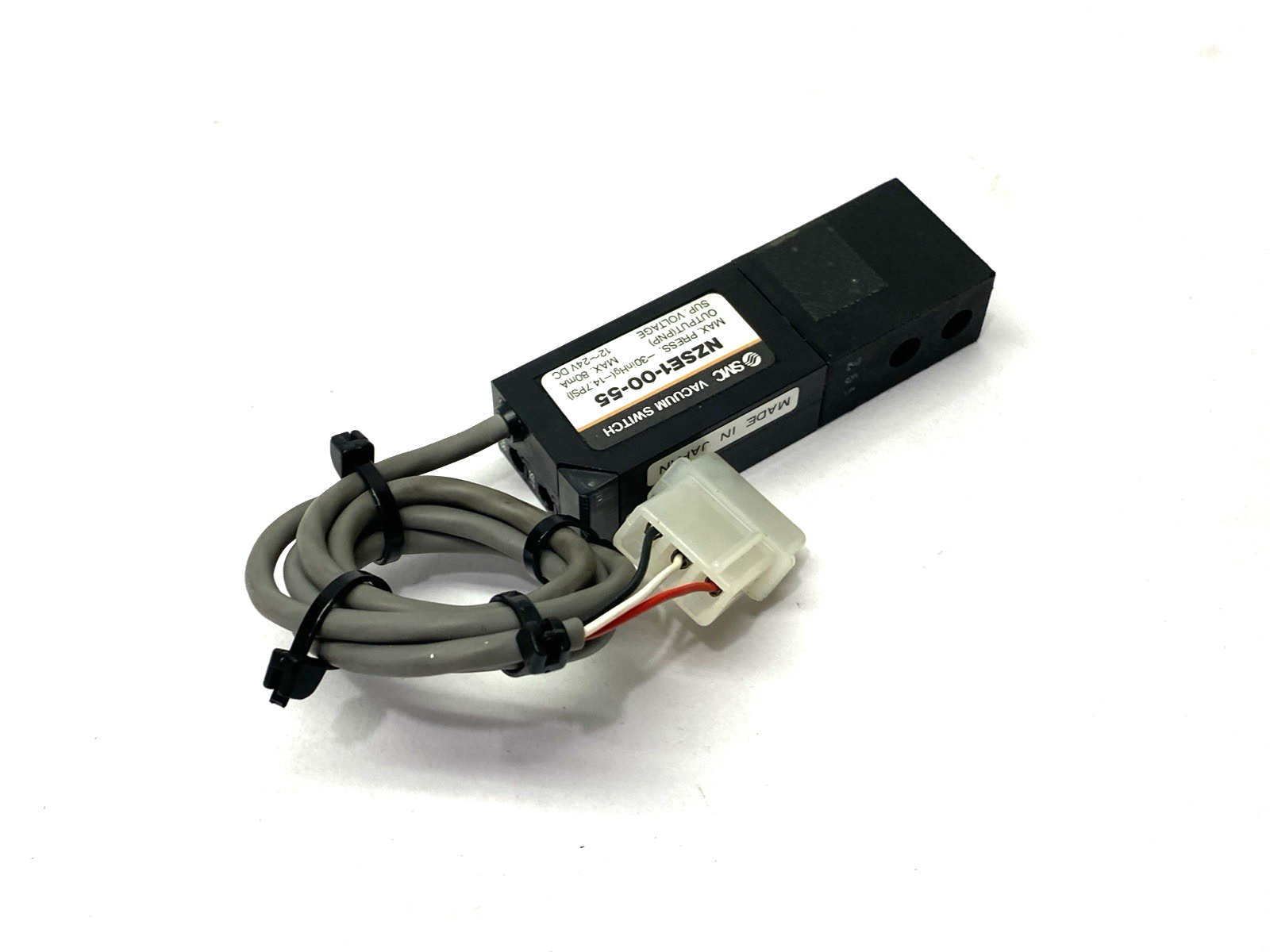 NZSE1-00-55 | SMC Vacuum Switch 12-24VDC - Used - Maverick Industrial Sales