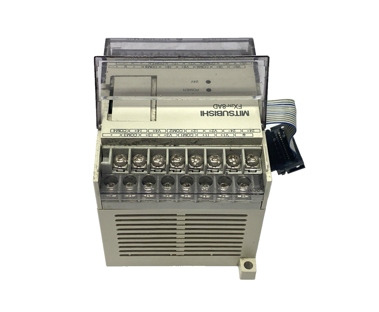 FX2N-8AD | Mitsubishi Analog Input Module 24VDC - Used - Maverick Industrial Sales