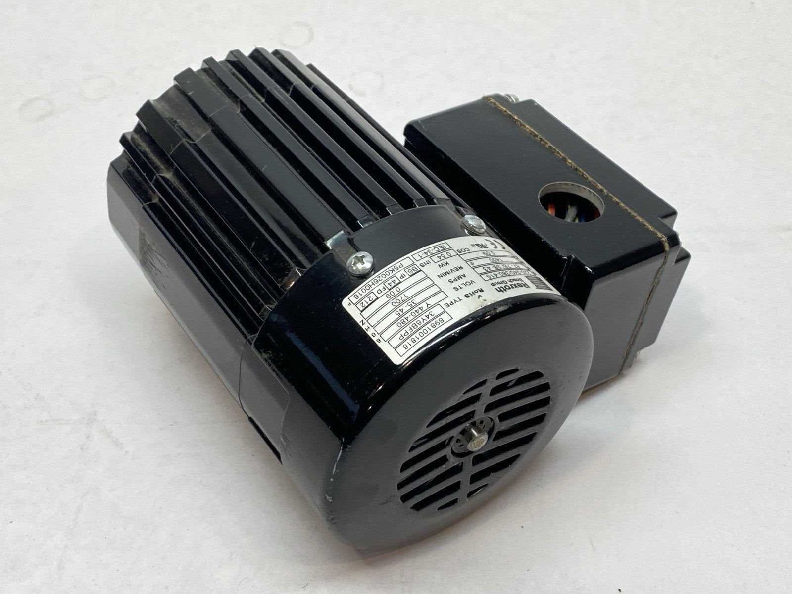 8981001818 | Bodine Electric Motor 1700 RPM 440-480V 34Y6BFPP - Used - Maverick Industrial Sales