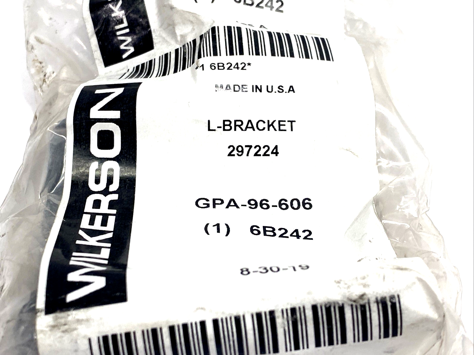 Wilkerson GPA-96-606 L-Bracket, Mounting Bracket 6B242 - Maverick Industrial Sales