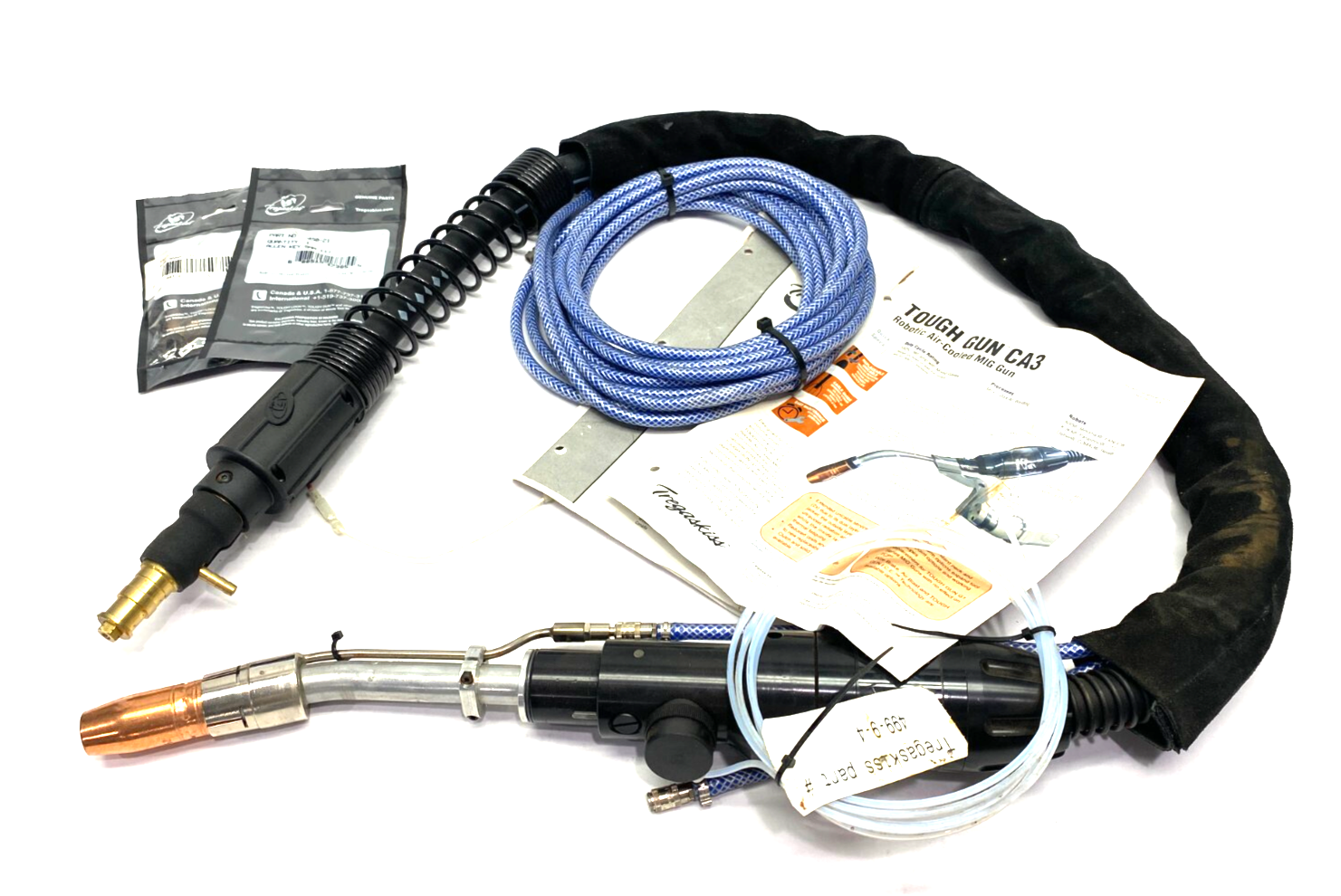Tregaskiss RA11CA1AA1DM TOUGH GUN CA3 Robotic Air-Cooled MIG Gun - Maverick Industrial Sales