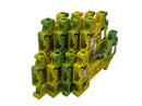 Phoenix Contact UTTB 4-PE Ground Terminal Block Green/Yellow 3044759 LOT OF 4 - Maverick Industrial Sales