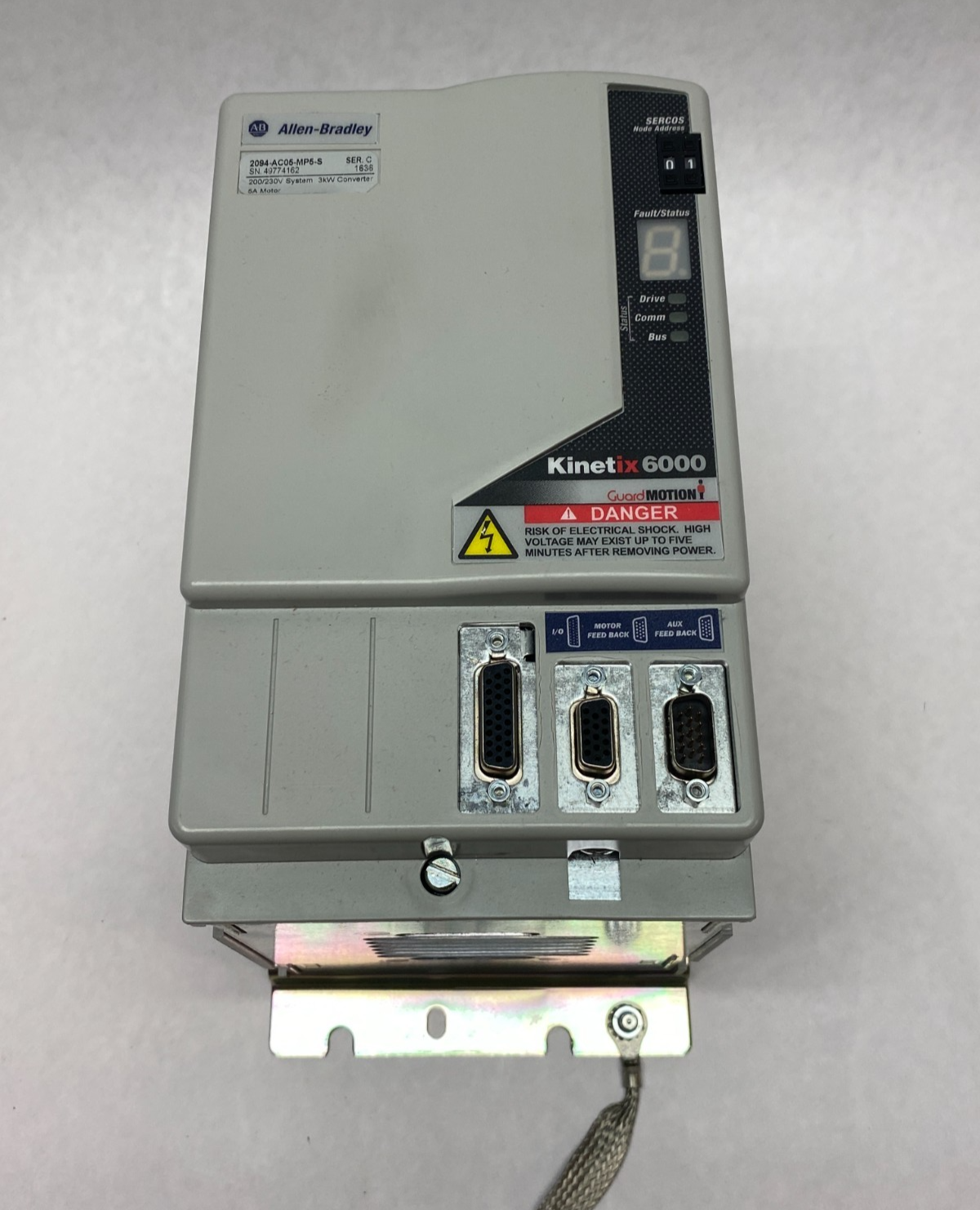 2094-AC05-MP5-S | Allen Bradley Ser. C Kinetix6000 GuardMotion Axes Servo Drive - Used - Maverick Industrial Sales