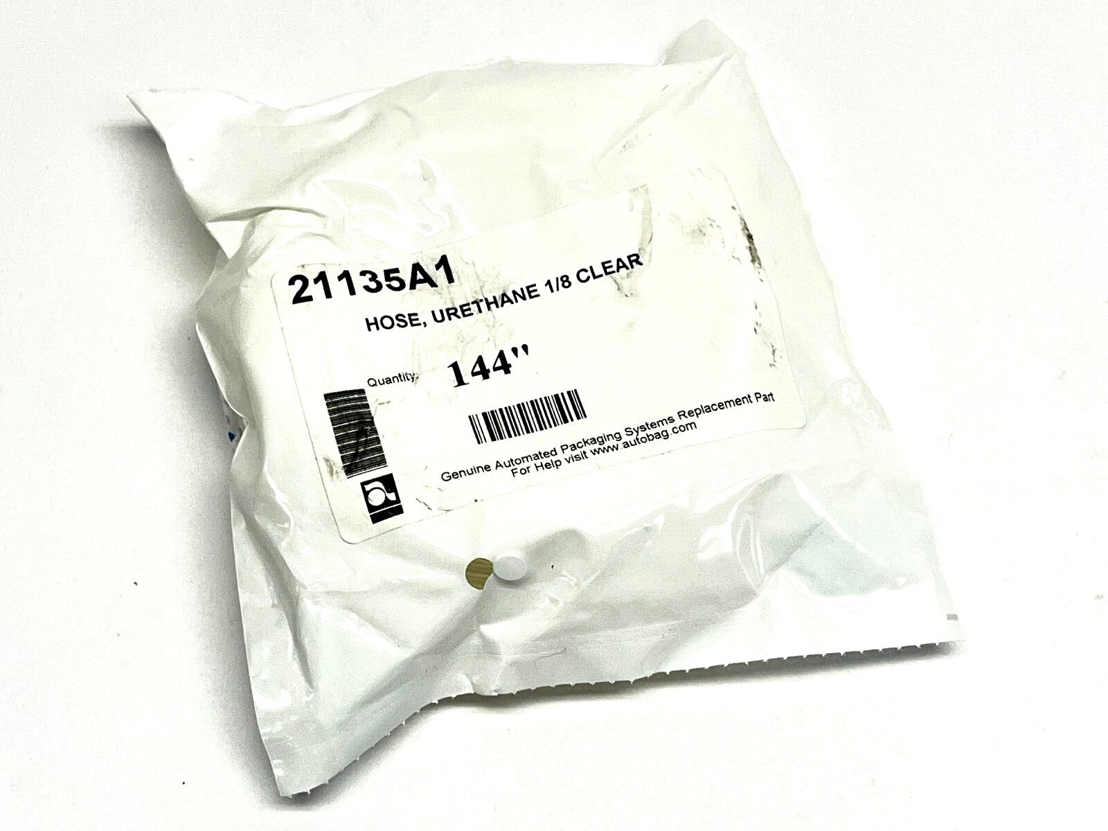 Automated Packaging Systems 21135A1 Urethane 1/8" Clear Hose 144" Length - Maverick Industrial Sales