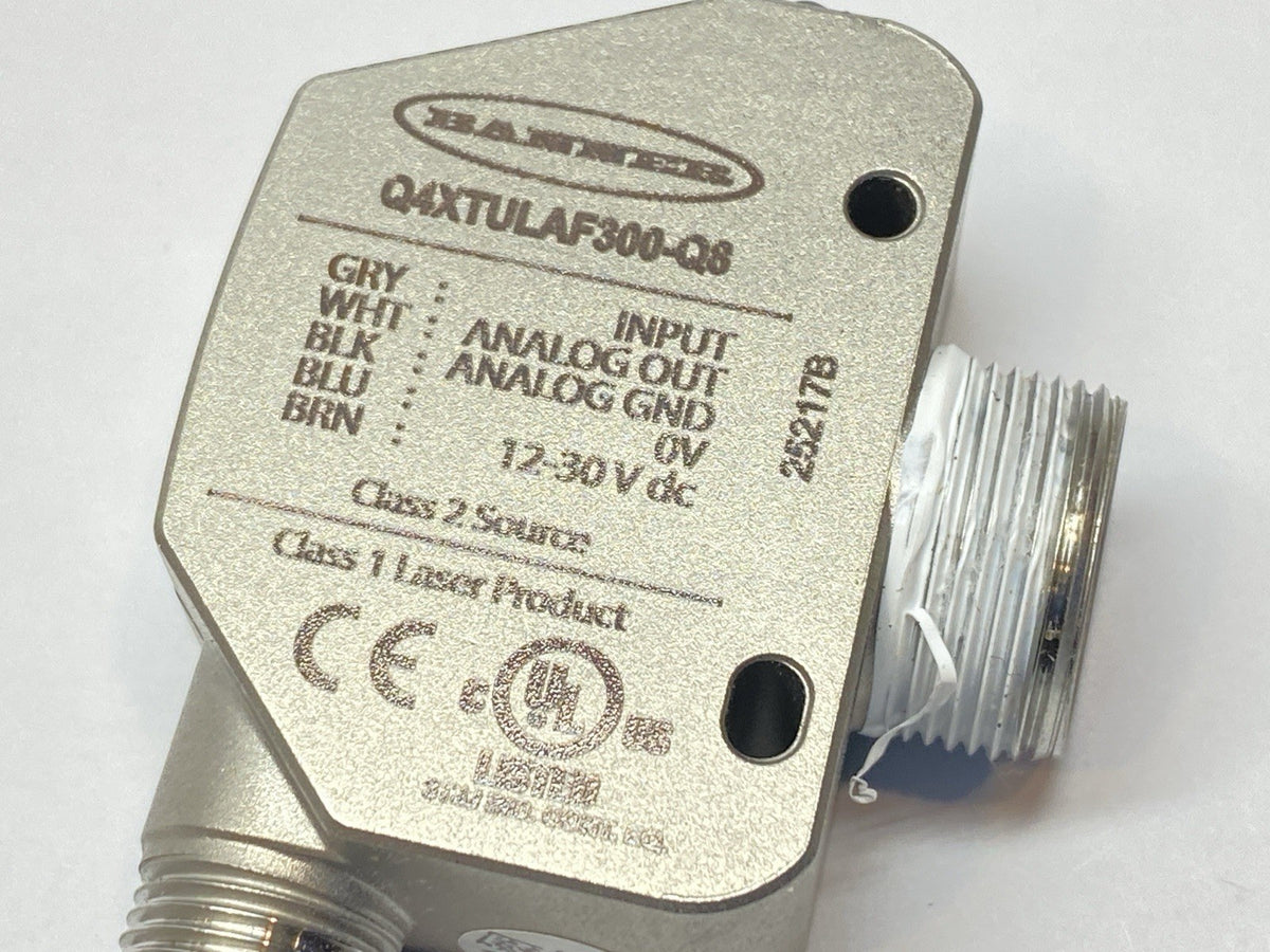 Banner Q4XTULAF300-Q8 All-Purpose Photoelectric Laser Sensor 300mm Range 94691 - Maverick Industrial Sales