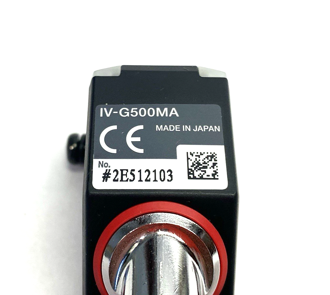 IV-G500MA | Keyence Sensor Head, Standard, Monochrome, Automatic Focus model - New – Open box - Maverick Industrial Sales