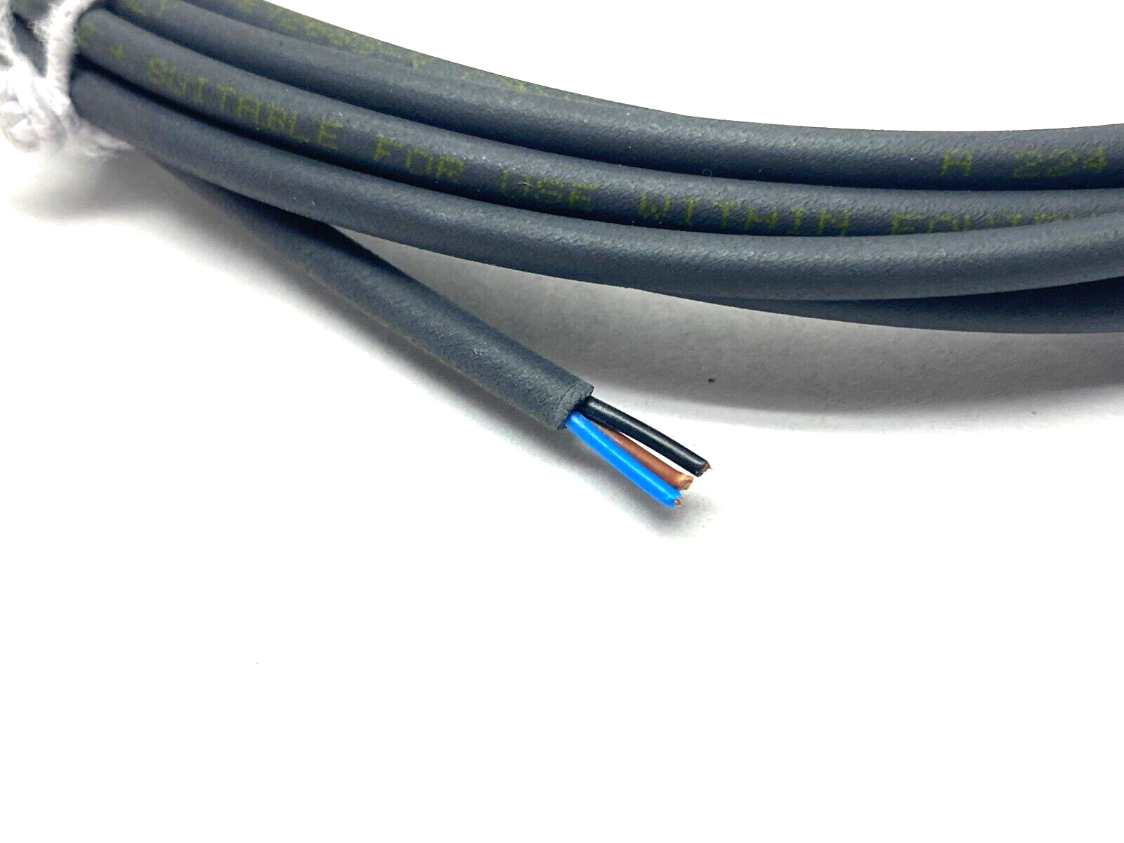 Lumberg Automation RSMV 3-224/5M Single Ended Cordset Male M8 3-Pin 5m - Maverick Industrial Sales