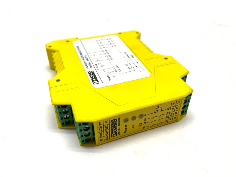 Phoenix Contact PSR-SCP-24UC/ESM4/3X1/1X2/B Safety Relay 2-Channel 2963776 - Maverick Industrial Sales