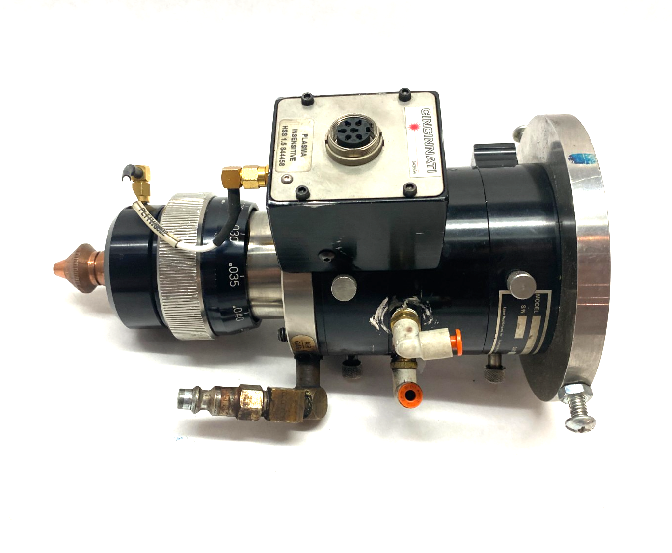 Laser Mechanisms Cincinnati PLACF Series Non-Contact Laser Cutting Head - Used - Maverick Industrial Sales