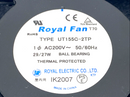 Royal Fan UT155C-2TP Cooling Fan, 1PH 200VAC 27W - Maverick Industrial Sales