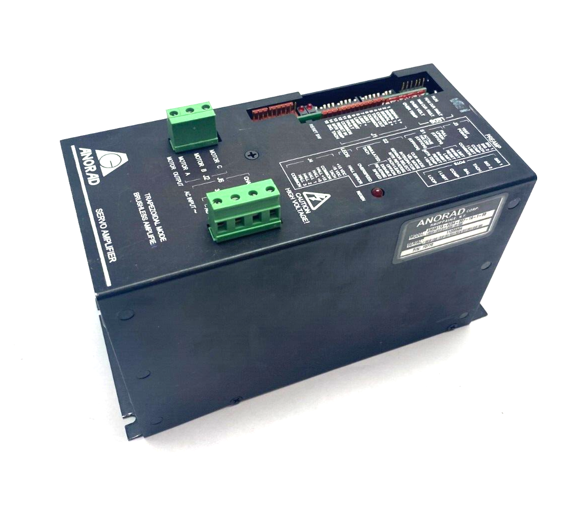Anorad SMA8115-0C54-007-1A-1-00 Trapezoidal Mode Brushless Servo Amplifier 73772 - Maverick Industrial Sales