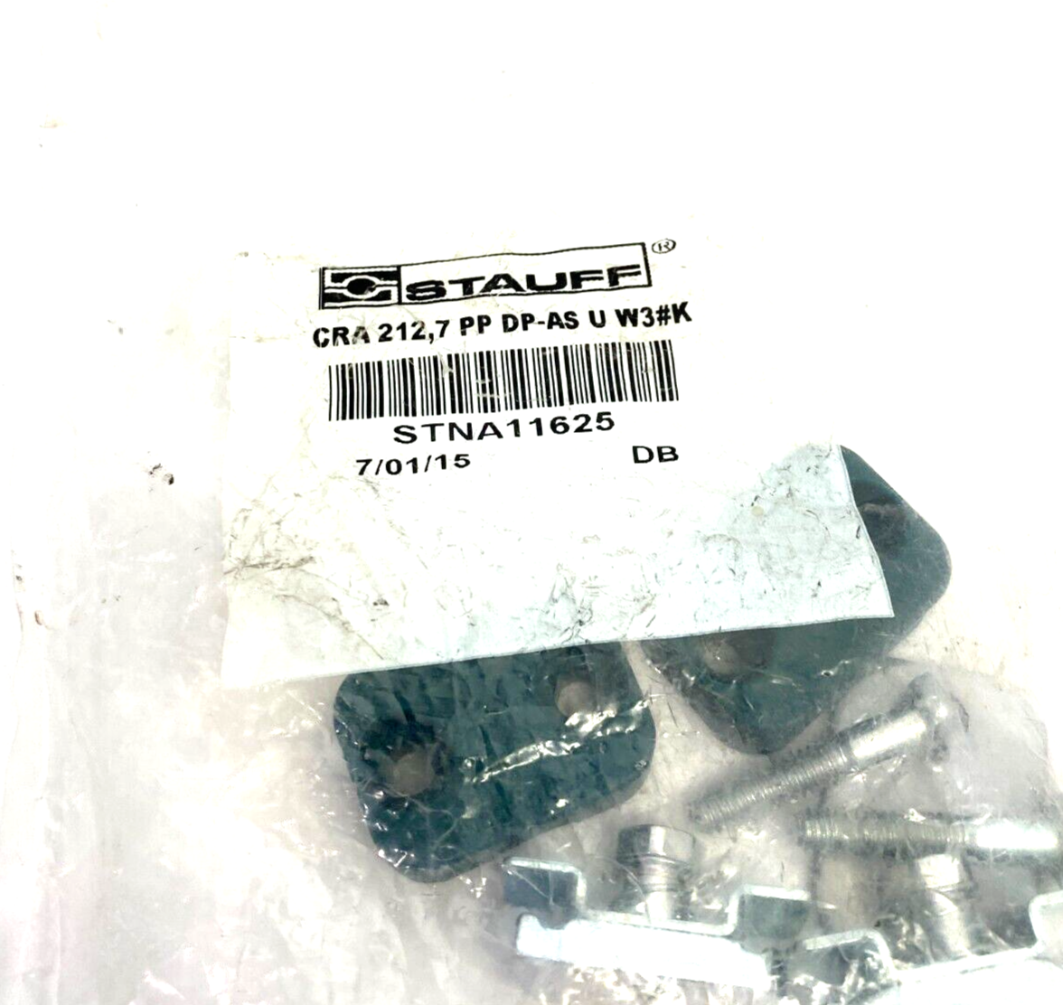 Stauff STNA11625 Twin Series Clamp Set CRA 212,7 PP DP-AS U W3#K - Maverick Industrial Sales