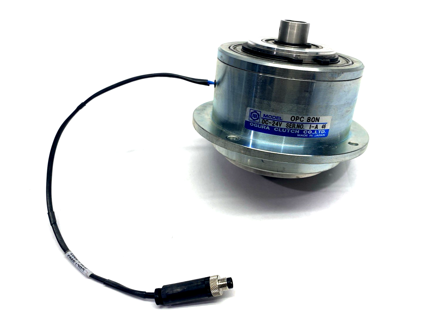 OPC80N | Ogura Electromagnetic Mag-Particle Clutch 15mm Bore 24VDC - Used - Maverick Industrial Sales