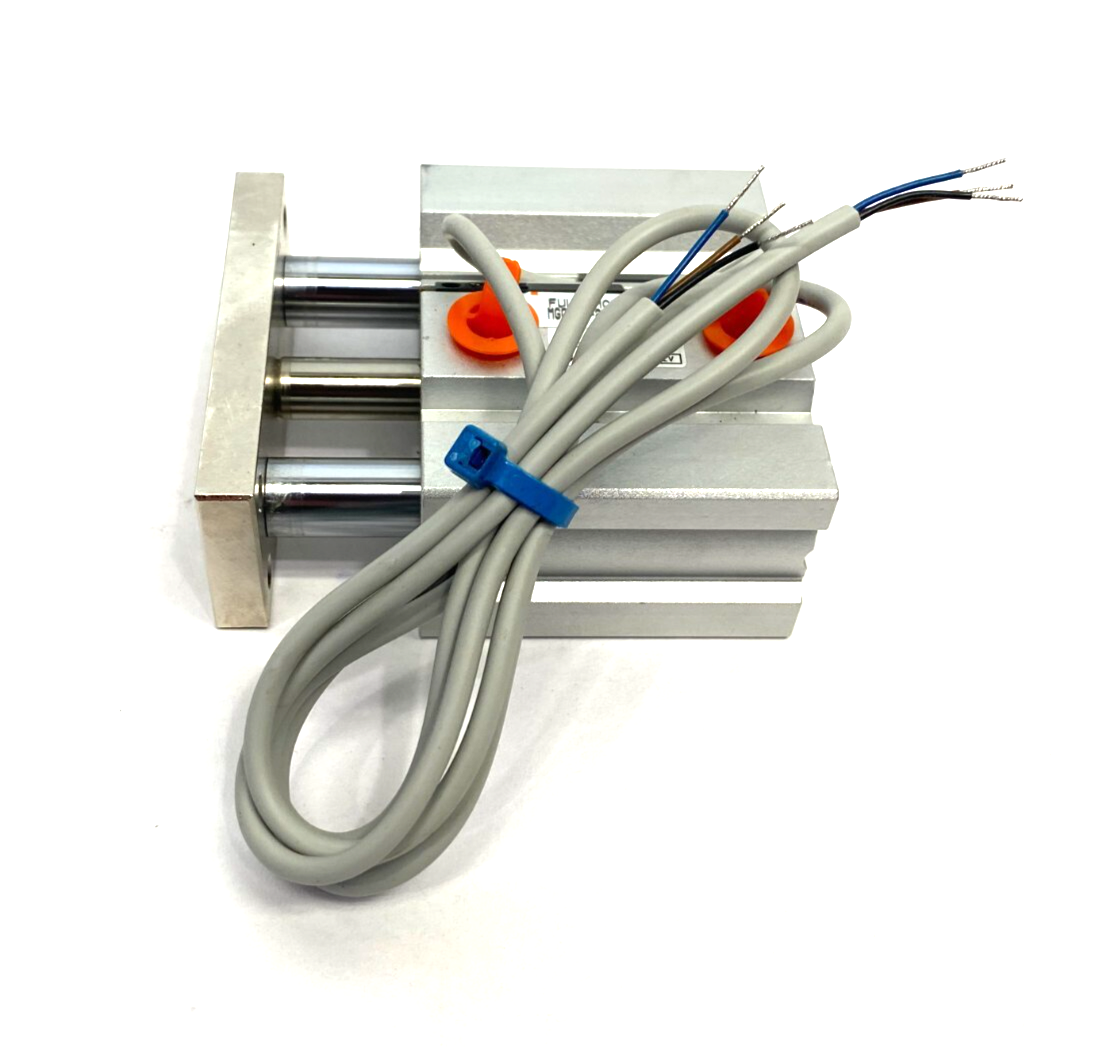 SMC MGQM20-20-Y7P Guided Pneumatic Cylinder Slide Bearing 20mm Stroke - Maverick Industrial Sales