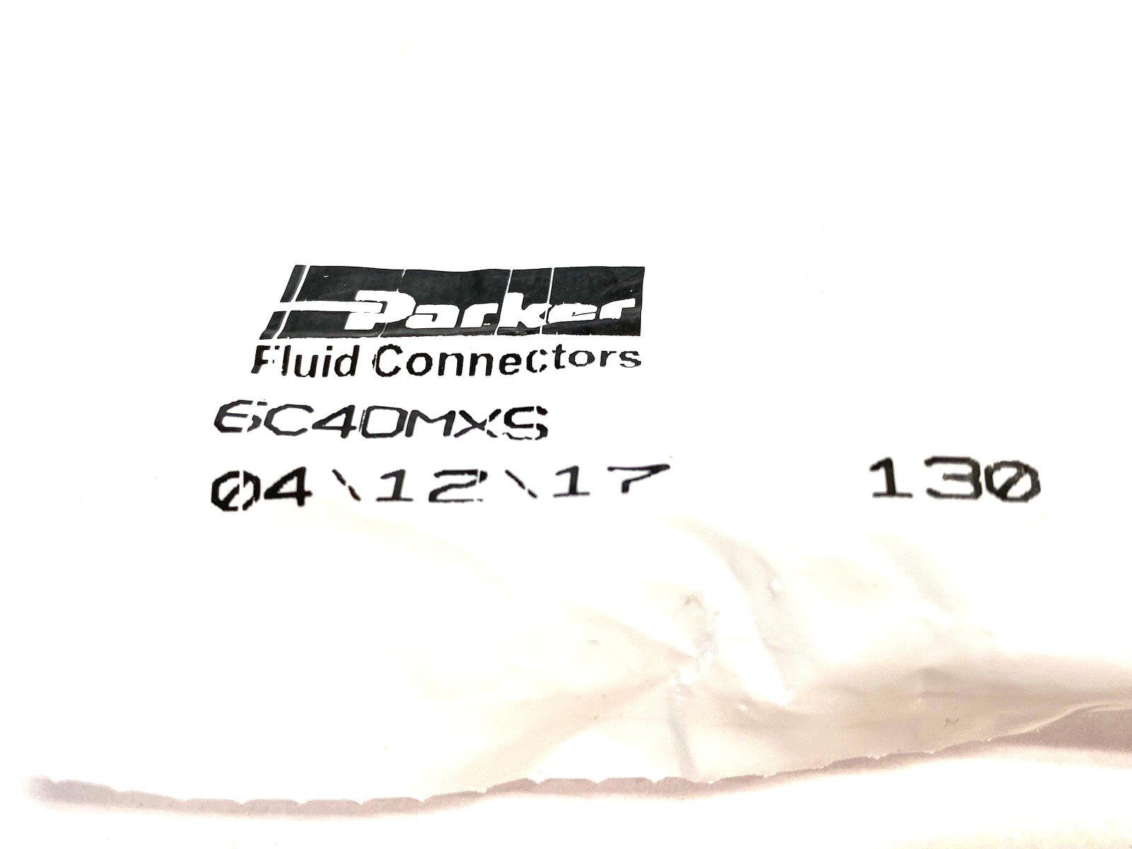 6C4OMXS | Parker Triple-Lok® 37° Flare JIC Tube Fitting - New - Maverick Industrial Sales
