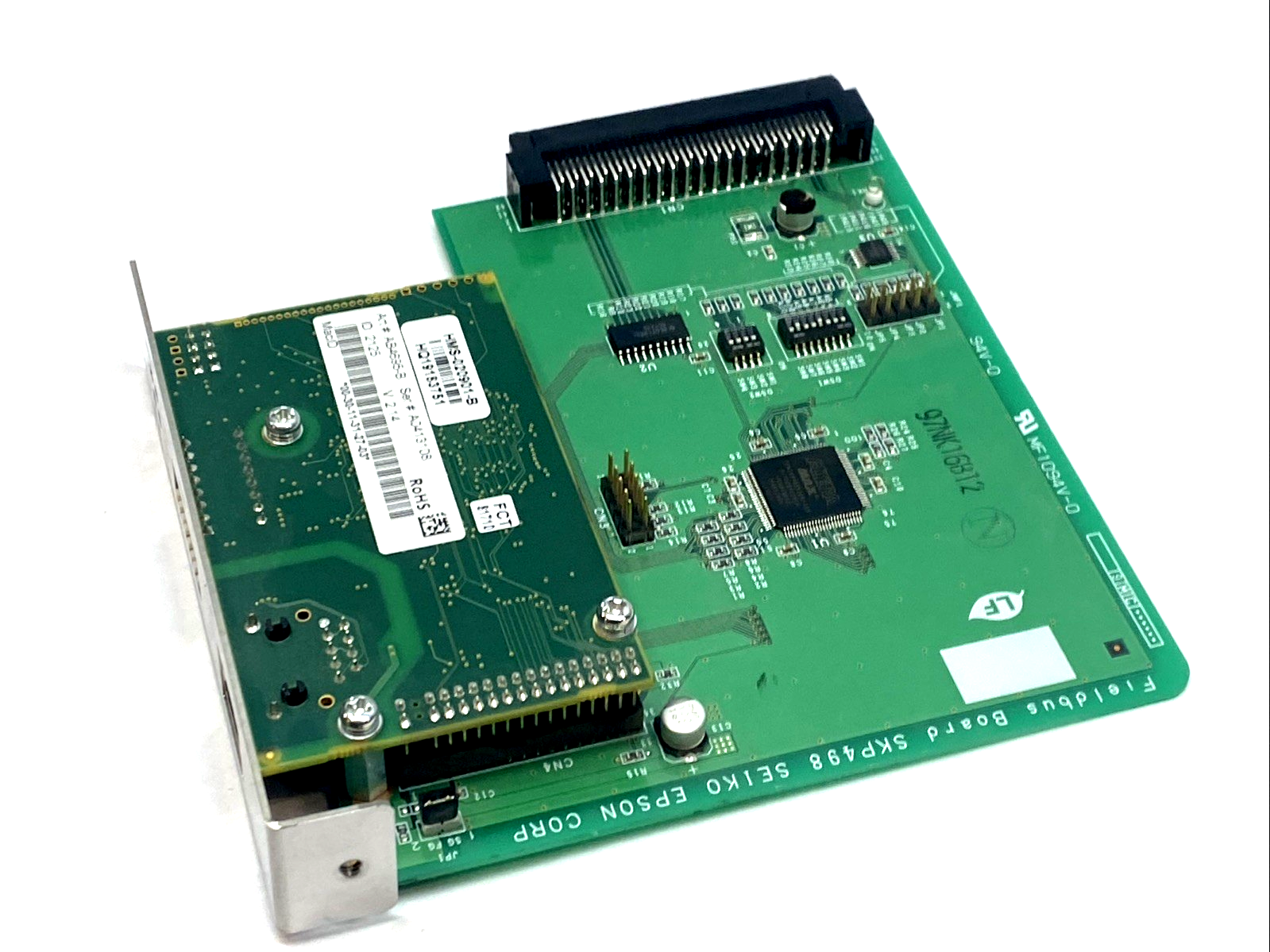 HMS-020901-B | Epson Fieldbus Board Seiko 6XNS11/02 EtherCAT/IP SKP498 - For parts or not working - Maverick Industrial Sales