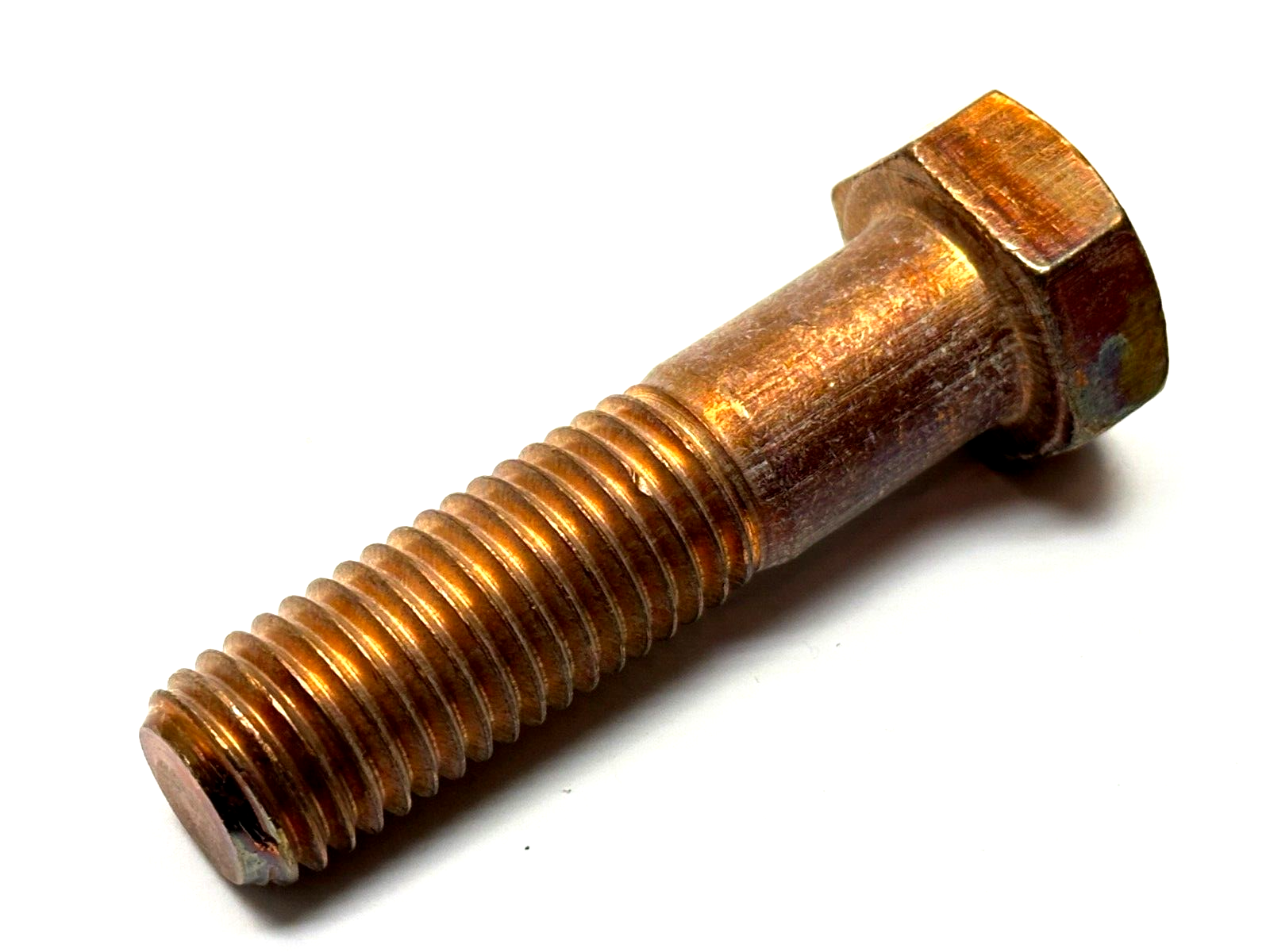 3/4" -10 UNC x 3" Hex Head Silicon Bronze LOT OF 8 - Maverick Industrial Sales