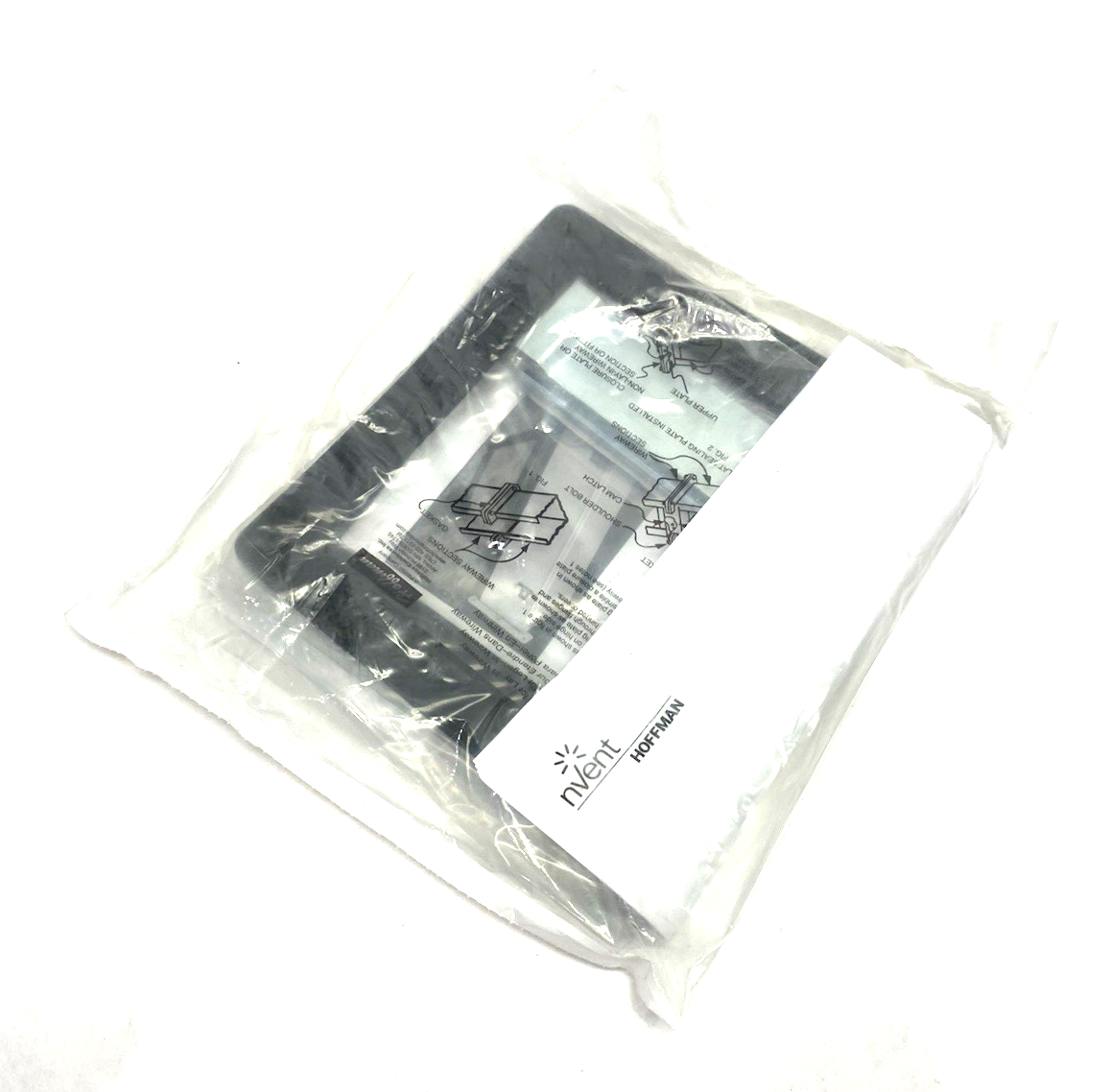 Hoffman nVent F66LB Lay-In Box Connector 6.00"x6.00" Gray, Steel - Maverick Industrial Sales