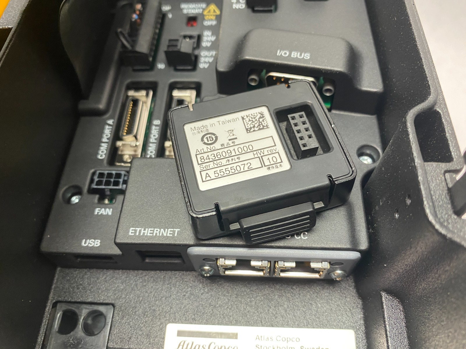8436 1800 02, 8436091000 | Atlas Copco 8436 1800 02 Power Focus PF6000 ServAid Controller, w/ 8436091000 - Used - Maverick Industrial Sales