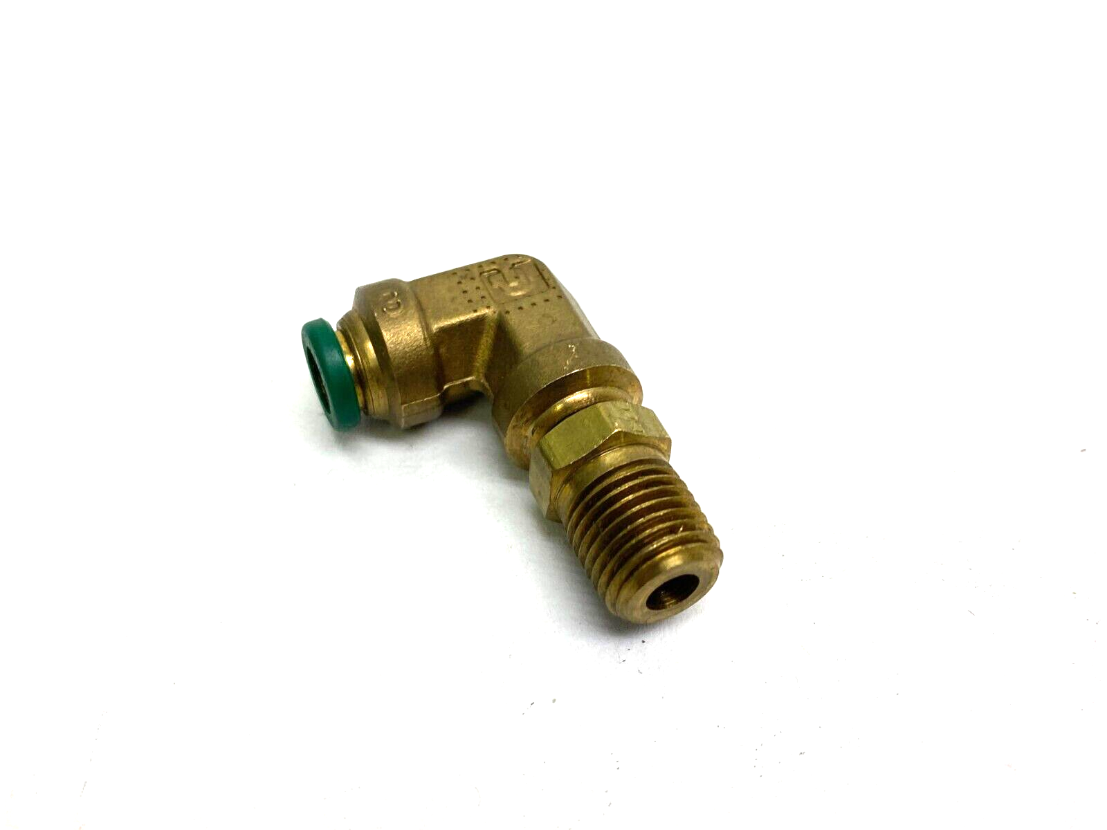 Parker 169PTC-5-4 Prestolok Push-to-Connect Swivel Elbow 5/16" x 1/4" NO SEALANT - Maverick Industrial Sales