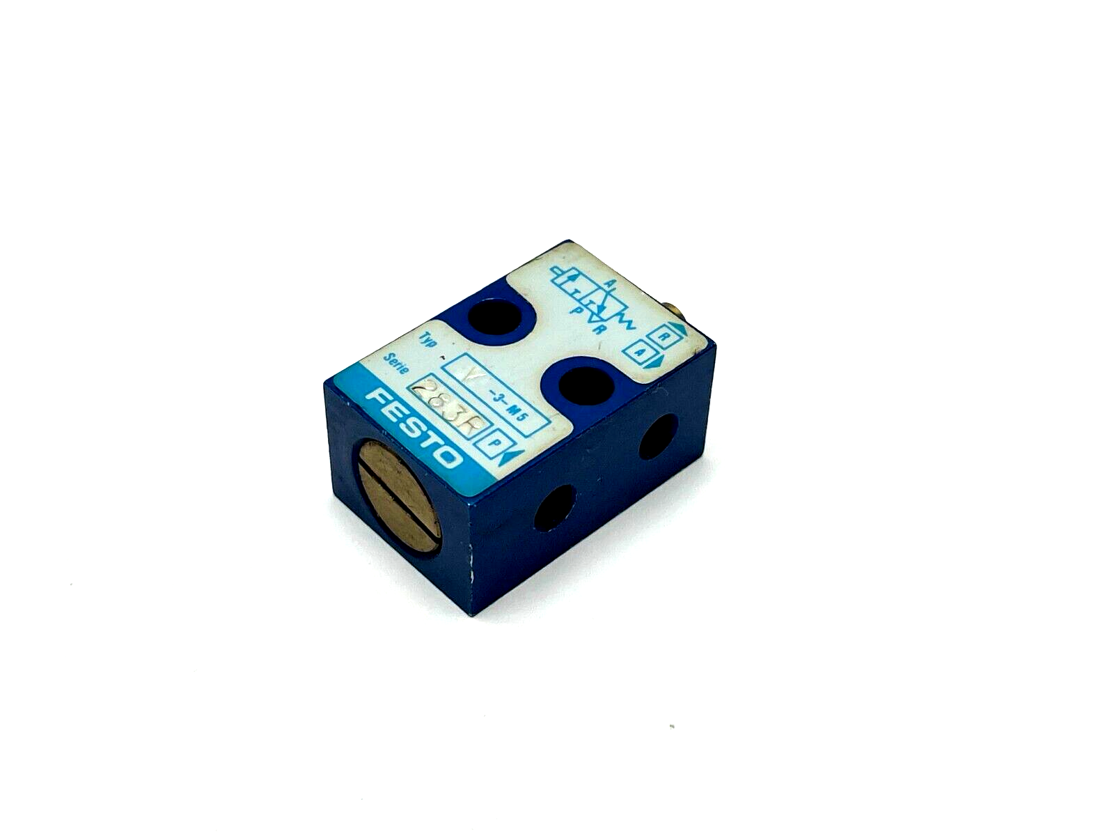 Festo V-3-M5 Stem Actuated Valve 3626 - Maverick Industrial Sales