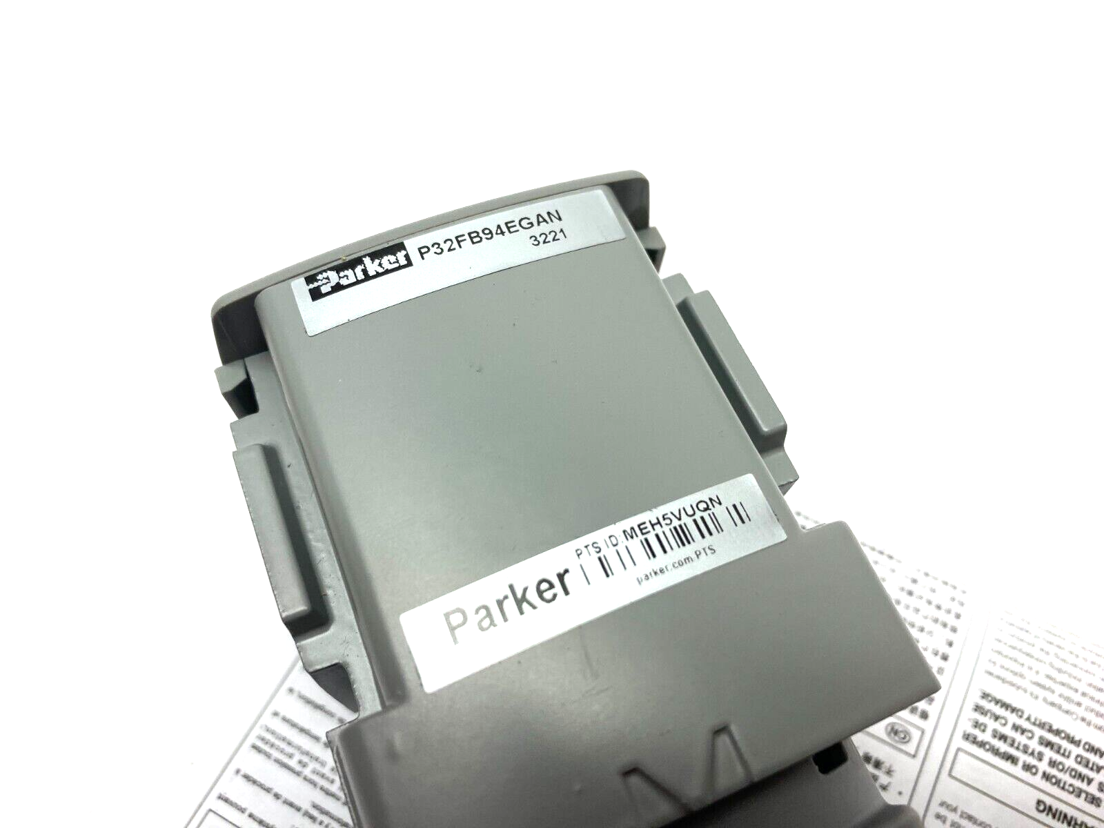 Parker P32FB94EGAN Compact Airline Particulate Filter 1/2" NPT Ports - Maverick Industrial Sales